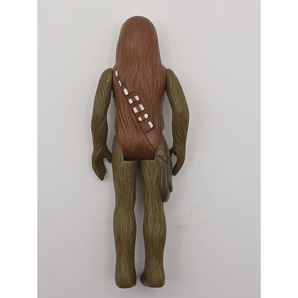 Kenner Action Figure 3.75 in Brown Fair 1977 Star Wars Chewbacca Discolored